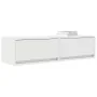 Mueble de TV Blanco 100x31x25,5 cm Madera elaborada | Foro24.es | Tu tienda online para hogar, jardín y más Foro24.es