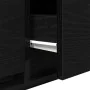 Cabinet de TV Negro Roble 100x31x25,5 cm Madera elaborada | Foro24.es | Tu tienda online para hogar, jardín y más Foro24.es