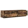 Cabinet de TV de roble ahumado 100x31x25,5 cm de madera elaborada | Foro24.es | Tu tienda online para hogar, jardín y más Foro24.es