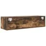 Cabinet de TV de roble ahumado 100x31x25,5 cm de madera elaborada | Foro24.es | Tu tienda online para hogar, jardín y más Foro24.es