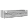 mueble de TV Gris Sonoma 100x31x25,5 cm Madera elaborada | Foro24.es | Tu tienda online para hogar, jardín y más Foro24.es