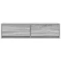 mueble de TV Gris Sonoma 100x31x25,5 cm Madera elaborada | Foro24.es | Tu tienda online para hogar, jardín y más Foro24.es