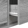 mueble de TV Gris Sonoma 100x31x25,5 cm Madera elaborada | Foro24.es | Tu tienda online para hogar, jardín y más Foro24.es