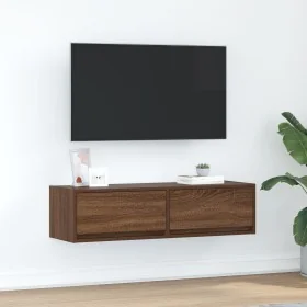 Aparador de TV Marrón Roble 100x31x25,5 cm Madera elaborada von , TV-Möbel - Ref: Foro24-861532, Preis: 75,90 €, Rabatt: -5%%