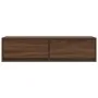 Aparador de TV Marrón Roble 100x31x25,5 cm Madera elaborada de , Muebles TV - Ref: Foro24-861532, Precio: 75,90 €, Descuento:...