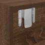 Aparador de TV Marrón Roble 100x31x25,5 cm Madera elaborada de , Muebles TV - Ref: Foro24-861532, Precio: 75,90 €, Descuento:...