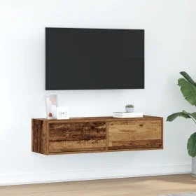 Mueble para TV Madera Vieja 100x31x25,5 cm Madera