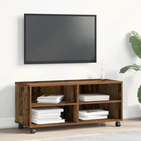 Mueble para TV de Madera Antigua 90x35x35 cm Madera Elaborada by , TV Furniture - Ref: Foro24-861979, Price: 63,34 €, Discoun...