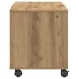 Mueble de TV de roble artesanal 90x35x35 cm en madera elaborada de , Muebles TV - Ref: Foro24-861980, Precio: 63,34 €, Descue...