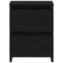 Mesa de Noche con Cajones de Roble Negro 30x30x40 cm | Foro24.es | Tu tienda online para hogar, jardín y más Foro24.es