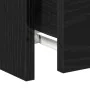 Mesa de Noche con Cajones de Roble Negro 30x30x40 cm | Foro24.es | Tu tienda online para hogar, jardín y más Foro24.es