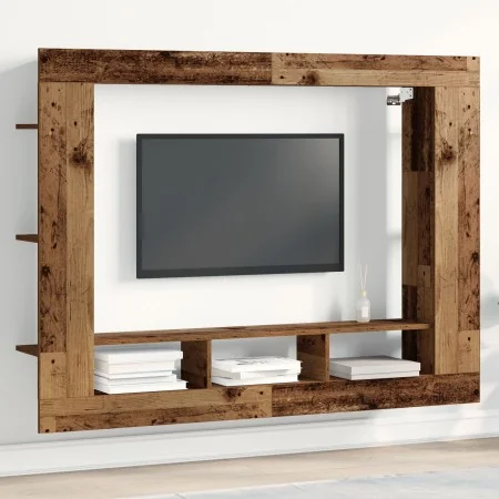 Cabinet de TV Montado en la Pared Madera Vieja 152x22x113 cm von , TV-Möbel - Ref: Foro24-861997, Preis: 95,84 €, Rabatt: -5%%