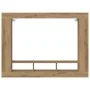 Cabinet de TV Wall-Mounted de en Roble Artesanal 152x22x113 cm de , Muebles TV - Ref: Foro24-861998, Precio: 95,95 €, Descuen...