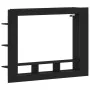 Cabinet de TV Wall-Mounted Negro Roble 152x22x113 cm von , TV-Möbel - Ref: Foro24-861999, Preis: 101,37 €, Rabatt: -5%%