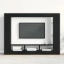 Cabinet de TV Wall-Mounted Negro Roble 152x22x113 cm von , TV-Möbel - Ref: Foro24-861999, Preis: 101,37 €, Rabatt: -5%%