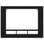 Cabinet de TV Wall-Mounted Negro Roble 152x22x113 cm von , TV-Möbel - Ref: Foro24-861999, Preis: 101,37 €, Rabatt: -5%%