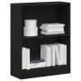 Libro Cabinet Negro 60x24x76 cm Madera Elaborada | Foro24.es | Tu tienda online para hogar, jardín y más Foro24.es