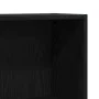 Libro Cabinet Negro 60x24x76 cm Madera Elaborada | Foro24.es | Tu tienda online para hogar, jardín y más Foro24.es