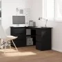 Escritorio de esquina de roble negro , 145x100x76 cm, hecho de madera elaborada von , Schreibtische - Ref: Foro24-862006, Pre...