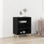Sideboard Negro Roble 57x35x70 cm Madera Compuesta | Foro24.es | Tu tienda online para hogar, jardín y más Foro24.es