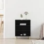 Sideboard Negro Roble 57x35x70 cm Madera Compuesta | Foro24.es | Tu tienda online para hogar, jardín y más Foro24.es