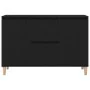 Aparador Negro de Roble 101x35x60 cm en Madera Ingenierizada by , Sideboards - Ref: Foro24-862044, Price: 112,32 €, Discount:...