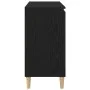 Aparador Negro de Roble 101x35x60 cm en Madera Ingenierizada by , Sideboards - Ref: Foro24-862044, Price: 112,32 €, Discount:...
