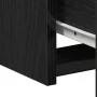 Mesita de Noche Negra de Roble 50x32x60cm de by , Nightstands - Ref: Foro24-862051, Price: 67,52 €, Discount: -5%%