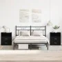 Mesas de Noche 2 pcs Negro Roble 50x32x60cm Madera MDF | Foro24.es | Tu tienda online para hogar, jardín y más Foro24.es