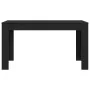 Mesa de Comedor Negra de Roble 140x74,5x76 cm de Madera de Ingeniería de , Mesas de cocina y de comedor - Ref: Foro24-862053,...