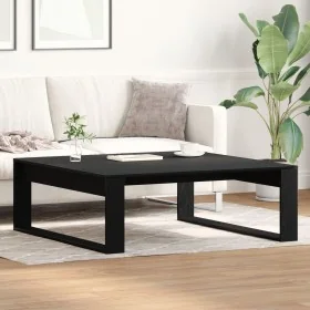 Comprar Mesa de café Negro Roble 100x100x35 cm