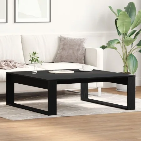 Mesa de café Negro Roble 100x100x35 cm Madera | Foro24.es | Tu tienda online para hogar, jardín y más Foro24.es