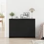 Sideboard Negro Roble 102x33x75 cm Madera Elaborada | Foro24.es | Tu tienda online para hogar, jardín y más Foro24.es