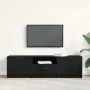 Gabinete para TV - Roble Negro - 140x35x40 cm - Hecho de Madera Ingieniería de , Muebles TV - Ref: Foro24-862088, Precio: 105...