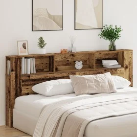Cabecero de Armario de Madera Vieja 220x18,5x104,5 cm de , Cabeceros y pies de cama - Ref: Foro24-862090, Precio: 99,52 €, De...