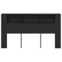 Cabecero de en roble negro - 180x18.5x102.5 cm von , Kopf- und Fußteile - Ref: Foro24-862089, Preis: 96,35 €, Rabatt: -5%%