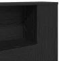 Cabecero de en roble negro - 180x18.5x102.5 cm von , Kopf- und Fußteile - Ref: Foro24-862089, Preis: 96,35 €, Rabatt: -5%%