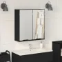 Gabinete Espejo de Baño - Roble Negro, 64x20x66.5 cm, Hecho de Madera Elaborada von , Badezimmerwaschtische - Ref: Foro24-862...