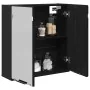 Gabinete Espejo de Baño - Roble Negro, 64x20x66.5 cm, Hecho de Madera Elaborada von , Badezimmerwaschtische - Ref: Foro24-862...