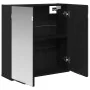 Gabinete Espejo de Baño - Roble Negro, 64x20x66.5 cm, Hecho de Madera Elaborada von , Badezimmerwaschtische - Ref: Foro24-862...