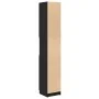 Gabinete de baño de roble negro - 32x34x188.5 cm by , bathroom vanities - Ref: Foro24-862097, Price: 100,97 €, Discount: -5%%