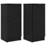 Aparadores 2 pcs en Roble Negro, 30x30x70 cm, Hecho de Madera Elaborada | Foro24.es | Tu tienda online para hogar, jardín y más Foro24.es