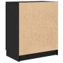 Cabinet para zapatos Negro Roble 59x35x70 cm Madera elaborada de , Armarios y almacenamiento - Ref: Foro24-862100, Precio: 84...