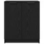 Cabinet para zapatos Negro Roble 59x35x70 cm Madera elaborada de , Armarios y almacenamiento - Ref: Foro24-862100, Precio: 84...
