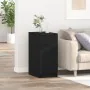 Armario de escritorio en roble negro - 33x50x75 cm - Hecho de madera elaborada von , Schließfächer und Lagerschränke - Ref: F...