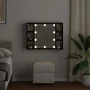 Espejo de LED - Roble Negro - 76x15x55 cm - Hecho de Madera Elaborada | Foro24.es | Tu tienda online para hogar, jardín y más Foro24.es
