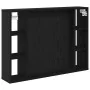 Espejo de LED - Roble Negro - 76x15x55 cm - Hecho de Madera Elaborada | Foro24.es | Tu tienda online para hogar, jardín y más Foro24.es