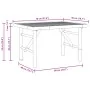 Mesa de Café 70x40x36 cm de Bambú von , Couchtisch - Ref: Foro24-4106592, Preis: 58,09 €, Rabatt: -5%%