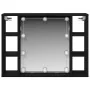 Espejo de LED - Roble Negro - 76x15x55 cm - Hecho de Madera Elaborada | Foro24.es | Tu tienda online para hogar, jardín y más Foro24.es