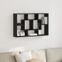 Estante de pared - Roble negro, 85 x 16 x 52.5 cm, Hecho de madera elaborada | Foro24.es | Tu tienda online para hogar, jardín y más Foro24.es